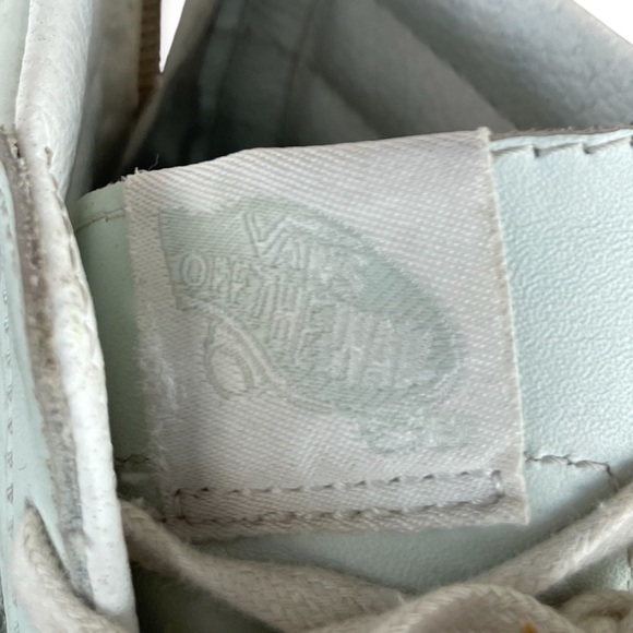 VANS leather sk8 hi rear zip shoes - Picture 7 of 10